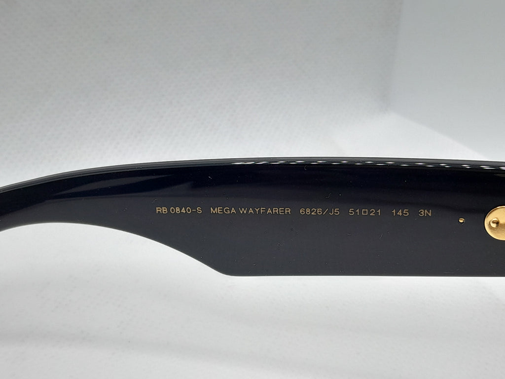 Rayban Mega Wayfarer Blacked out