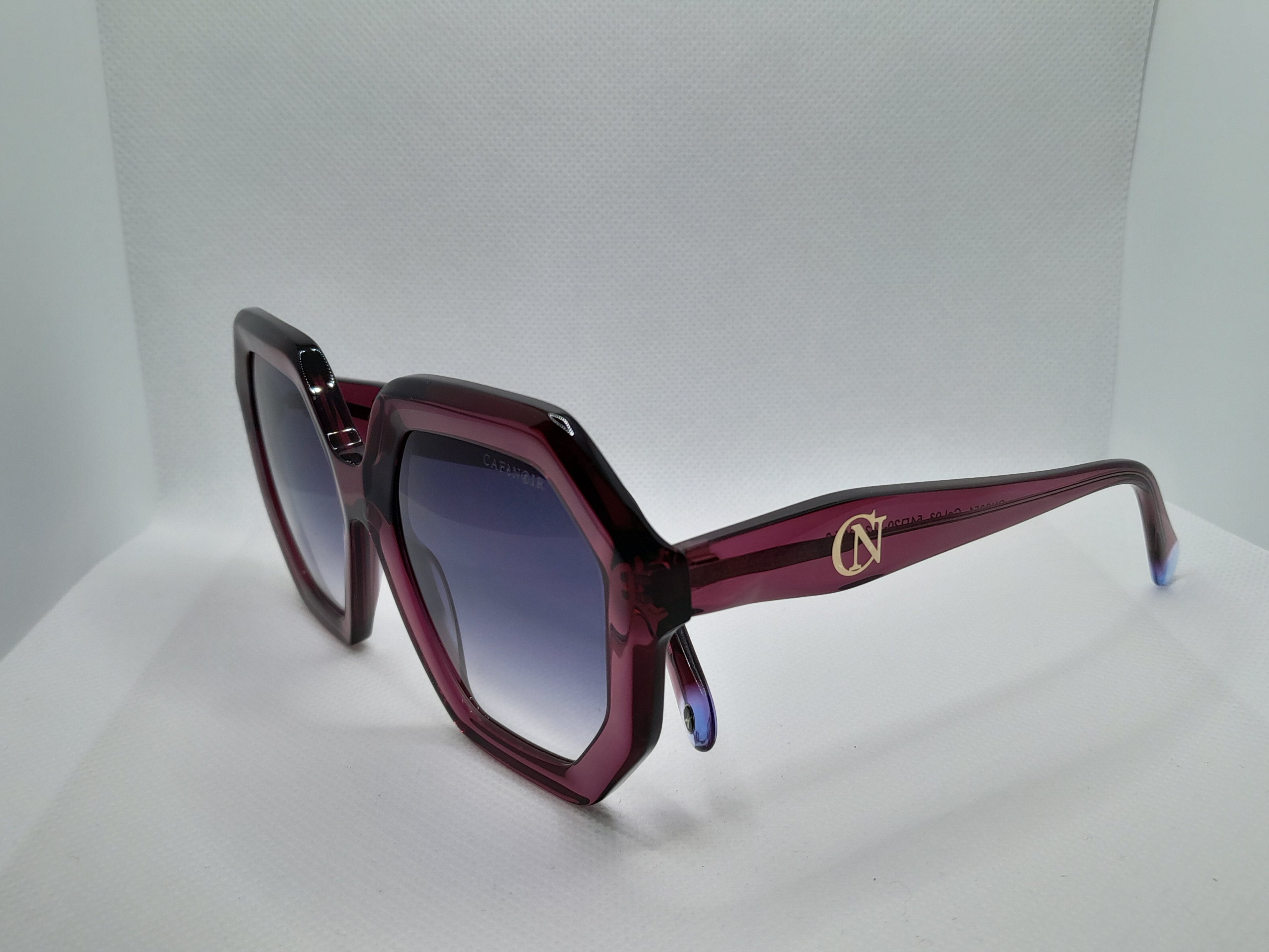 Occhiali da sole Cafenoir esagonali oversize