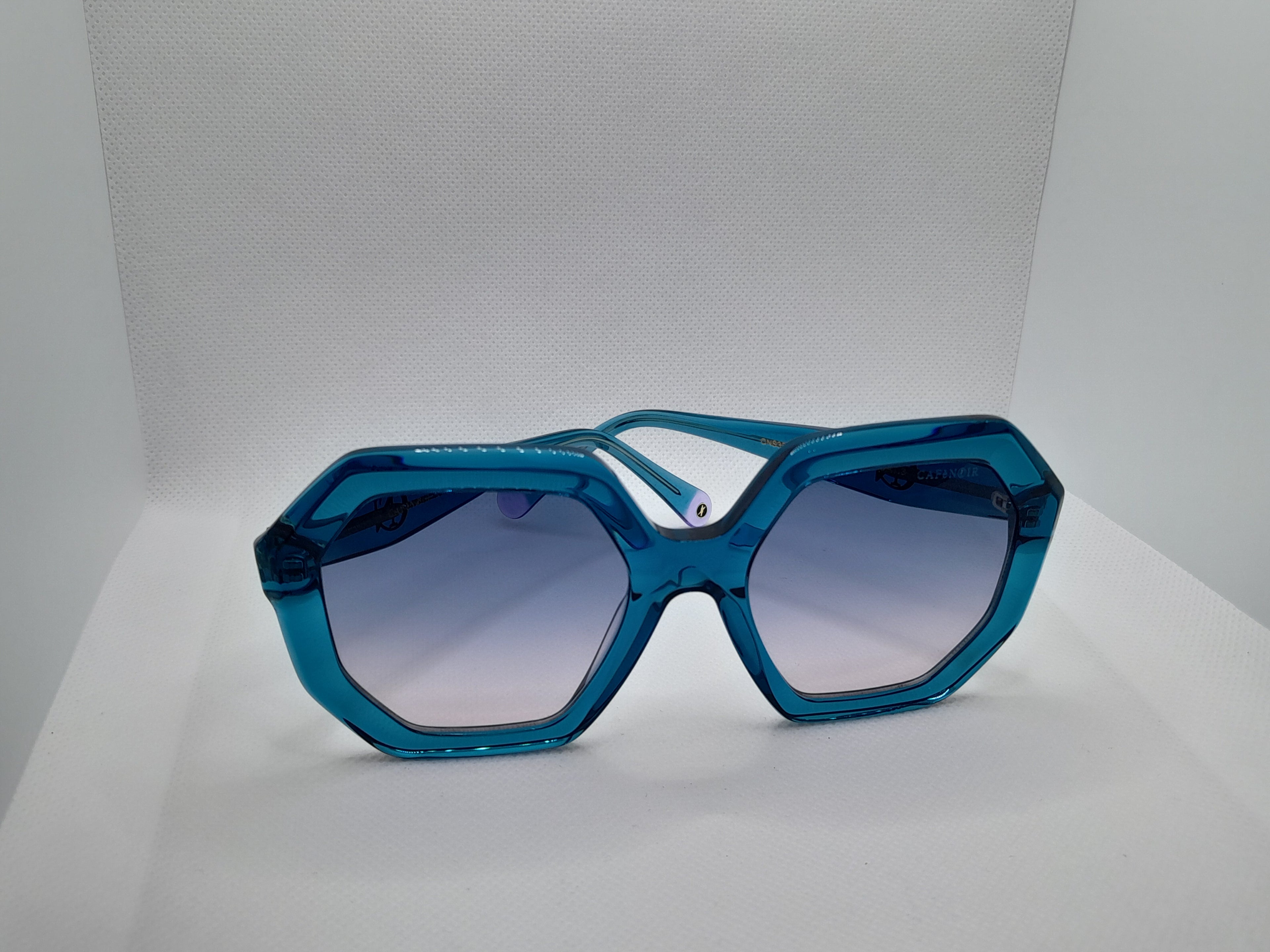 Occhiali Cafenoir esagonali lente sfumata