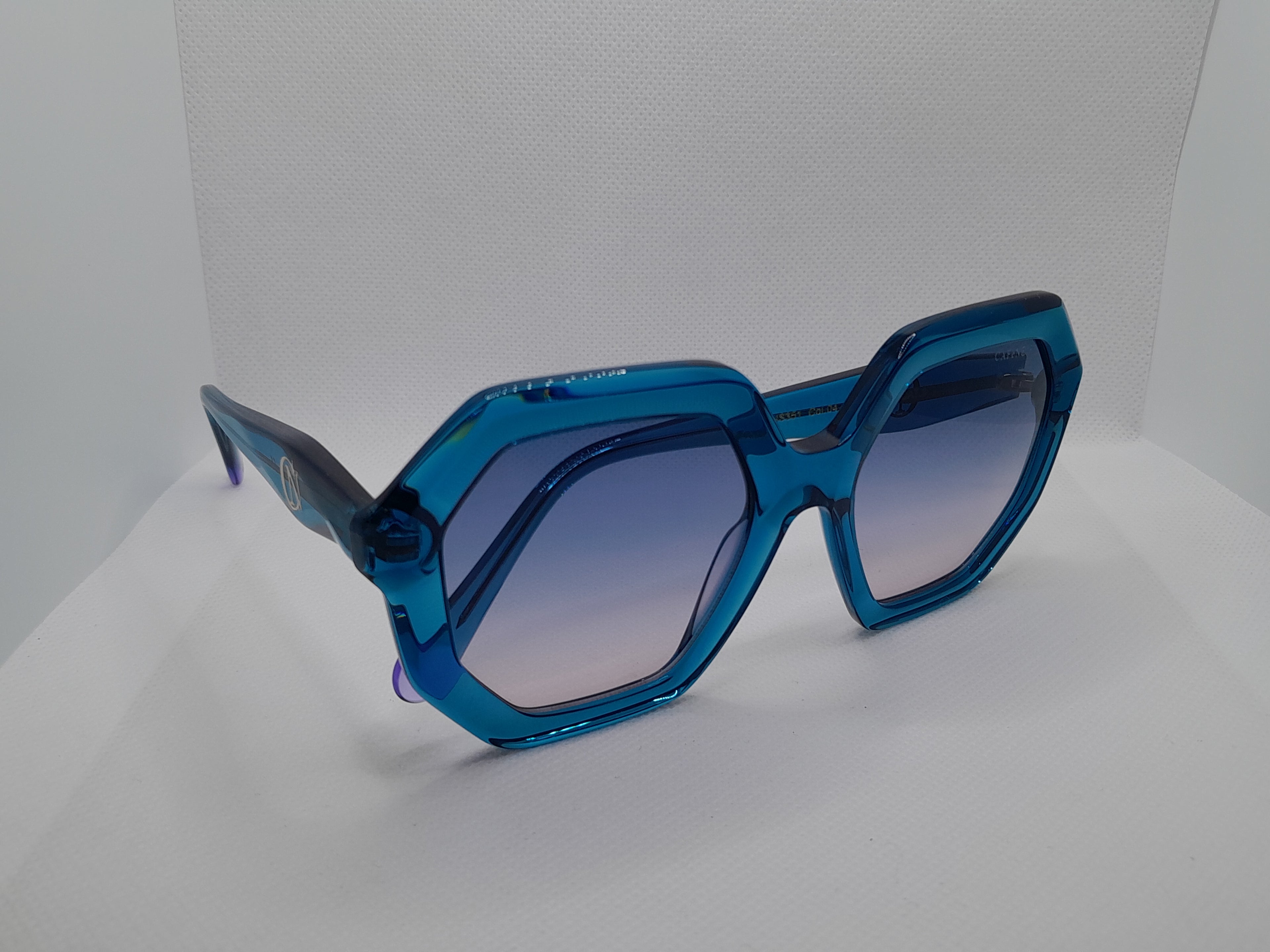 Occhiali Cafenoir esagonali lente sfumata