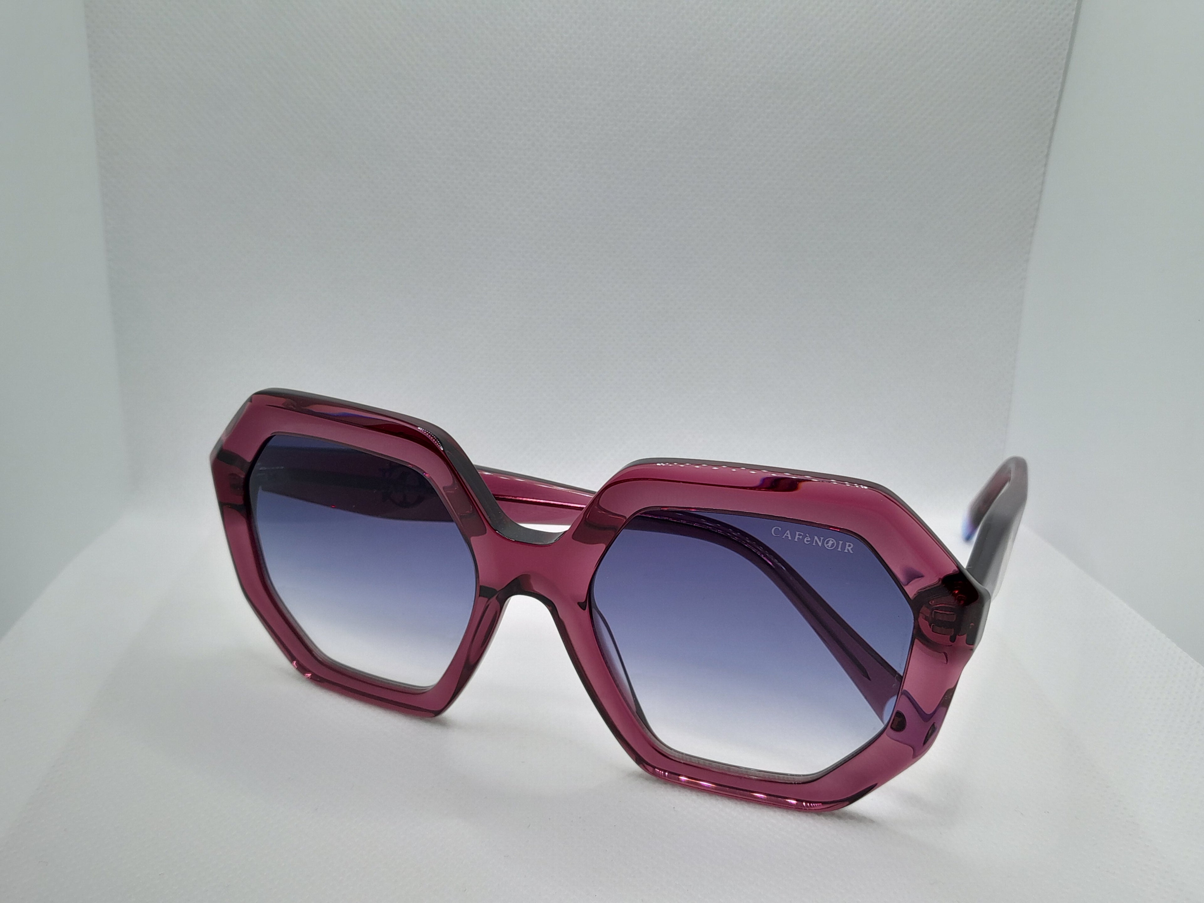 Occhiali da sole Cafenoir esagonali oversize