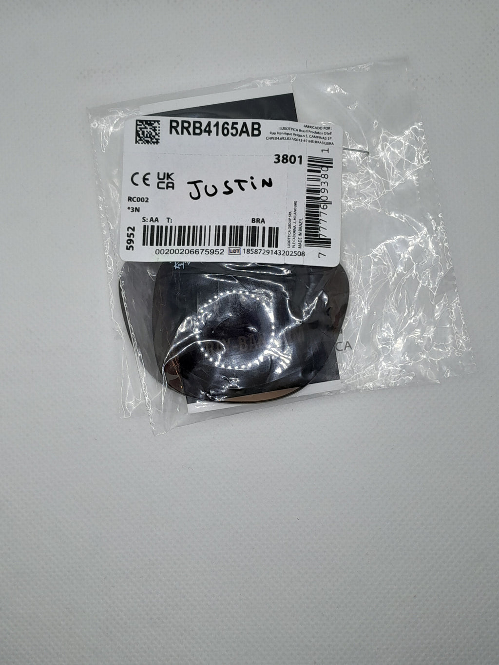 Lenti di ricambio Rayban Justin 4165 710/13