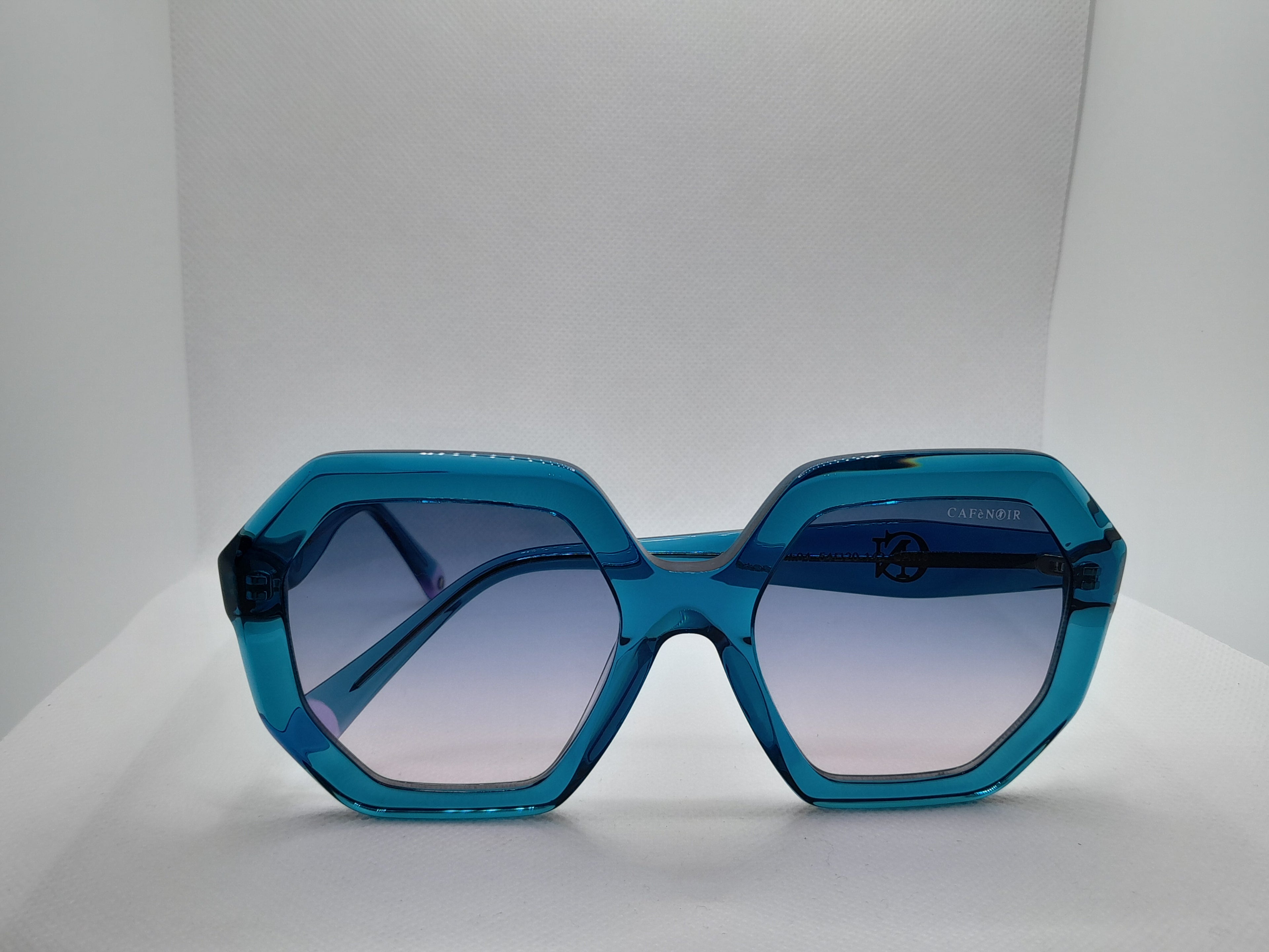 Occhiali Cafenoir esagonali lente sfumata